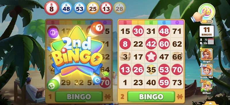 Bingo Party gameplay