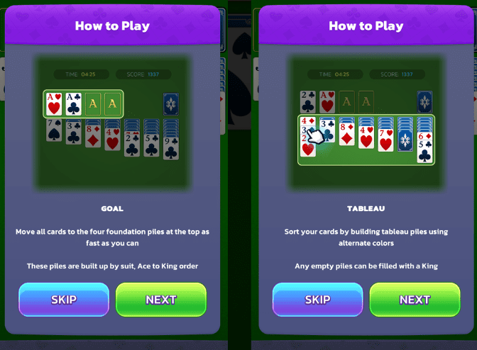 Solitaire Fortune how to play