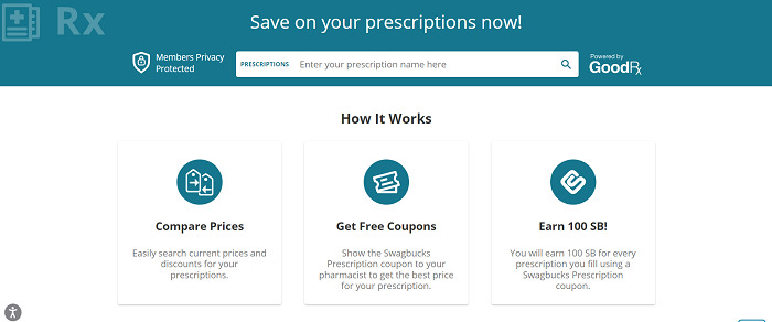 Swagbucks prescriptions